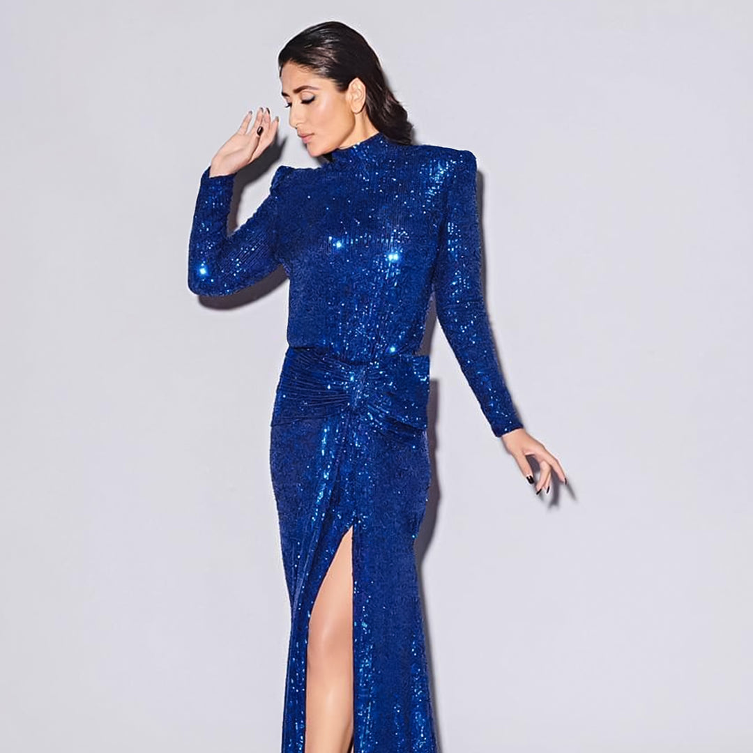 The Spotlight On Kareena Kapoor’s Sequined Blue Number!