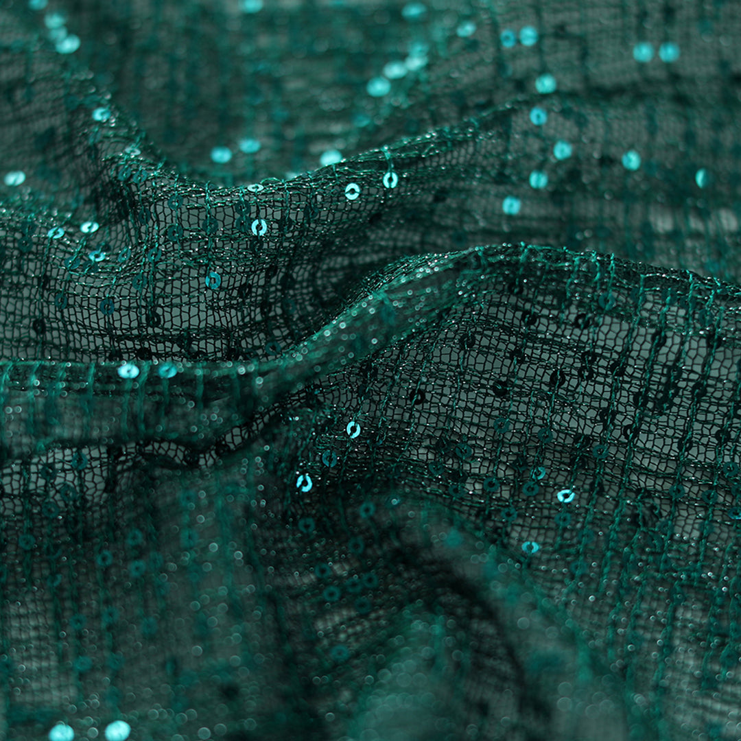 Blaze an Iridescent Trail Straight to Your Closet With The Freda Sequin Embroidery