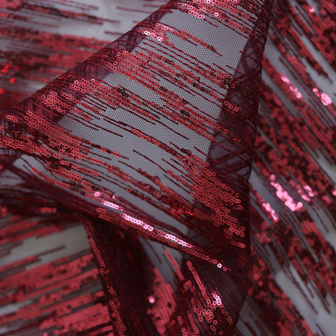 Sparkle On With The Millie Sequin Embroidery Fabric