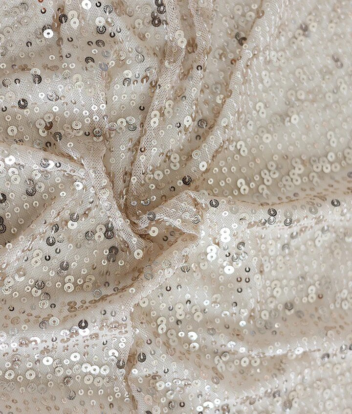 sequins embroidery fabric