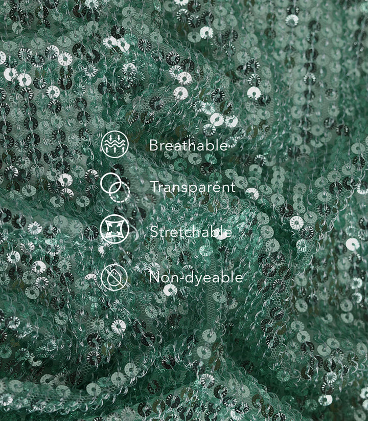 Lilou Sequins and Thread Embroidery