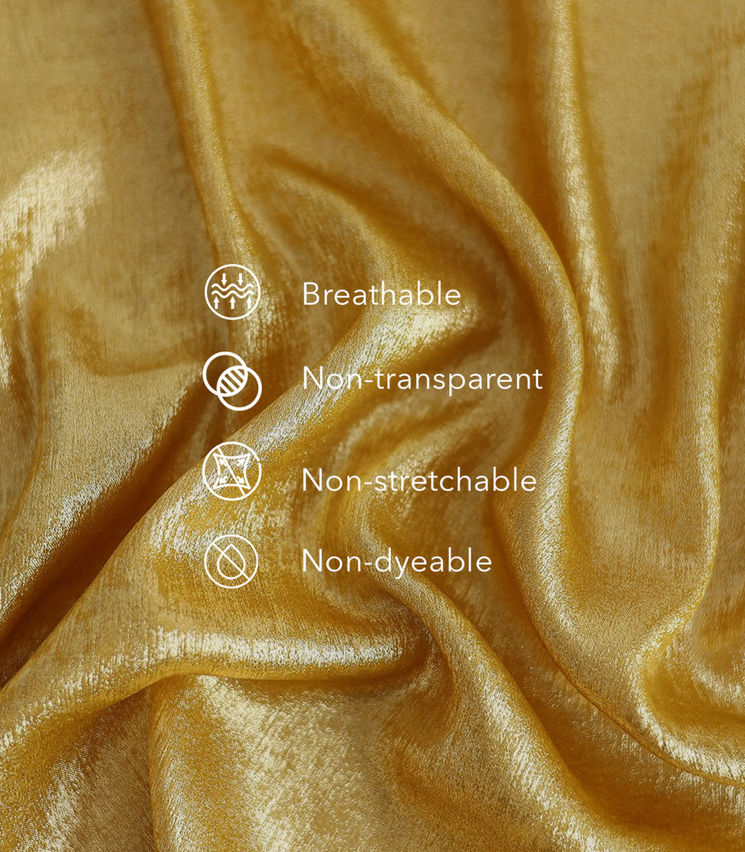 Glam Gold Fashion Fabric