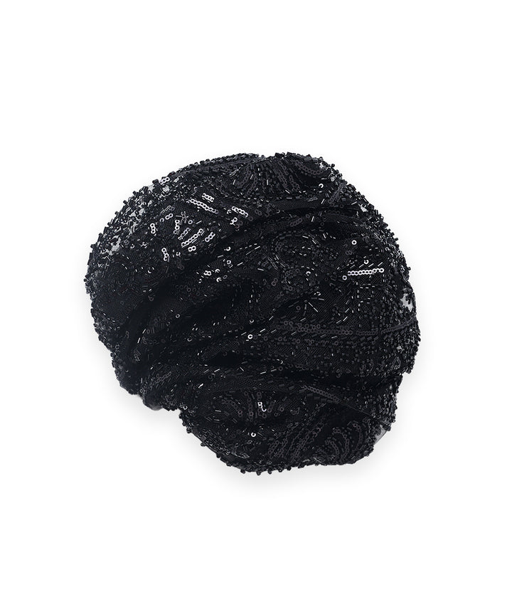 Net Heavy Embroidered Geometric Fabric