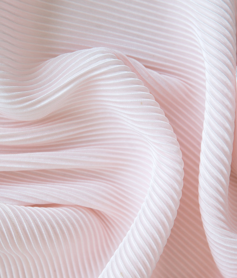 Ela Pleated Knits Fabric