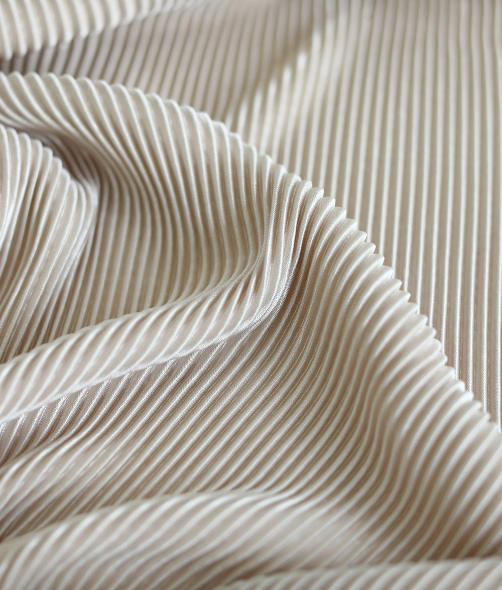 Ela Pleated Knits Fabric