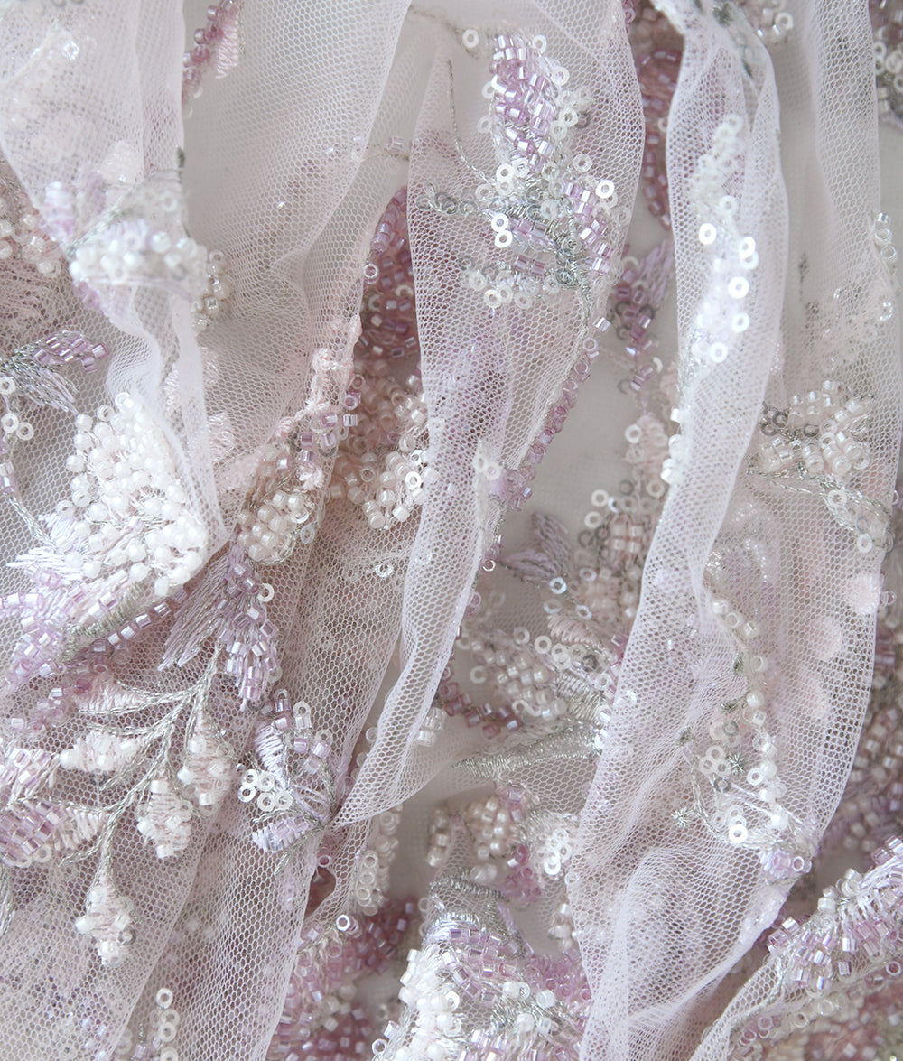 Jeanne Sequins and Thread Embroidery