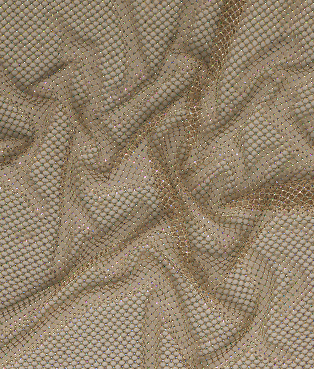 Juniper Rhinestone Knitted Fabric