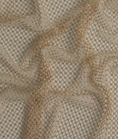 Eisley Rhinestone Embroidery Fabric