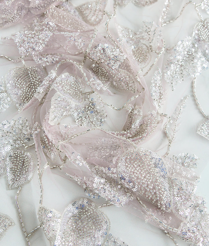 Abella Sequins Embroidery Fabric