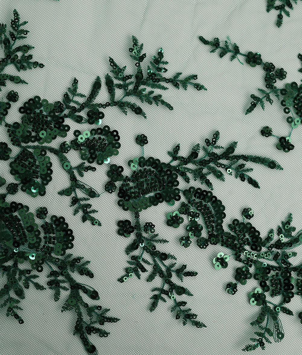 Abeba Sequins and Thread Embroidery