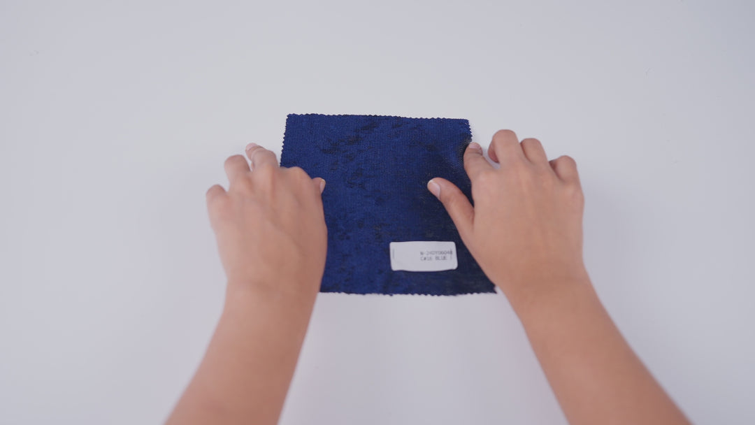 Fiorella Knitted Velvet Feel Fabric