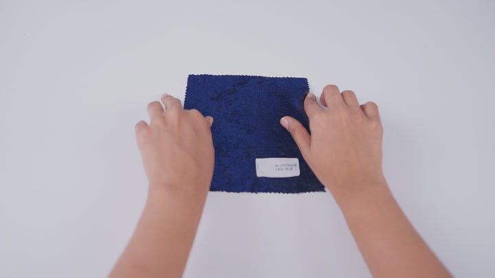 Fiorella Knitted Velvet Feel Fabric