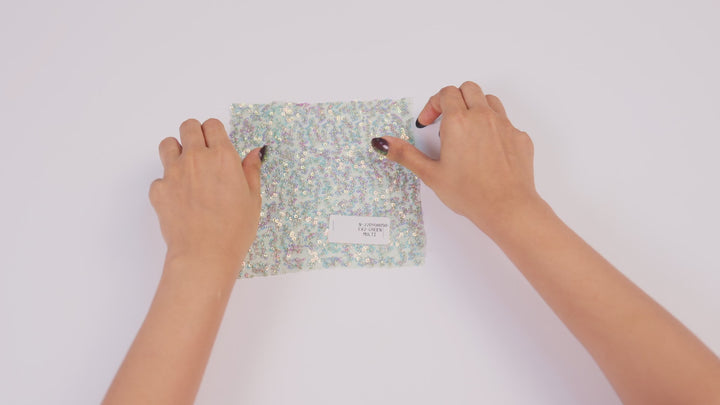 Hannah Sequins Thread Embroidery Fabric