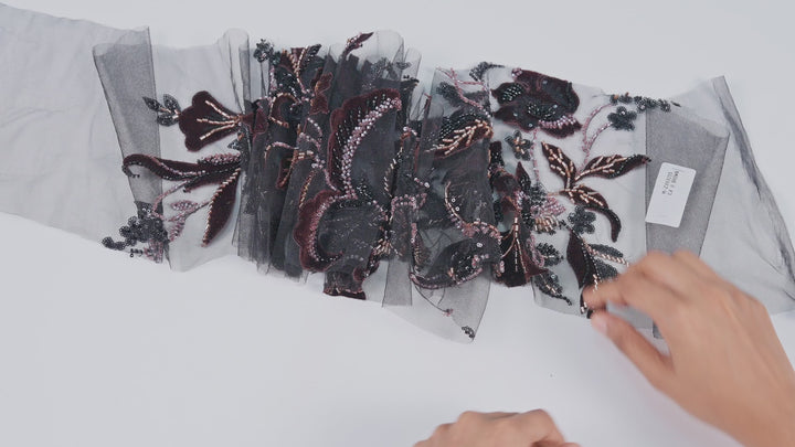 Noha Embroidery Fabric