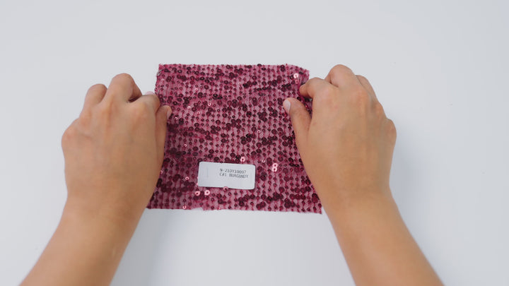 Pythia Sequins Embroidery Fabric.