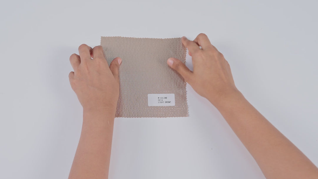 Poly Structured Textured Net Fabric