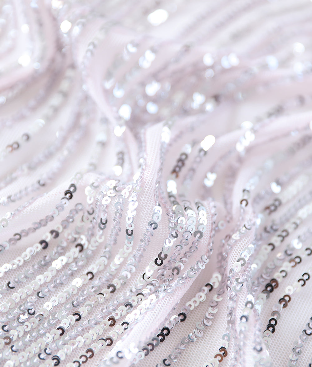 Stella Sequins Embroidery Fabric