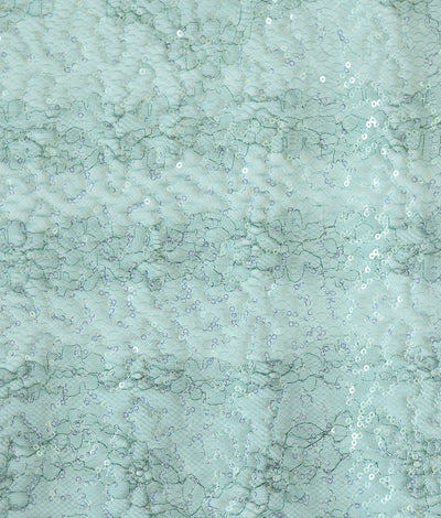 Mercy Sequins and Thread Embroidery Fabric